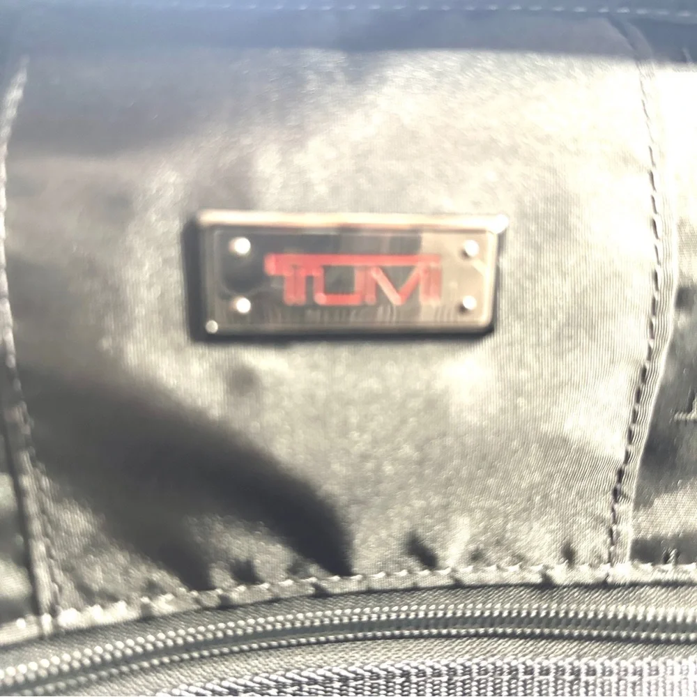 TUMI Alpha Wheeled Black Ballistic Nylon 17